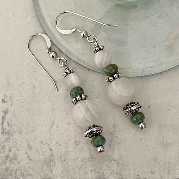 ARTISAN Earrings - “Gentle Breeze” Dangles - Picture 4 of 11